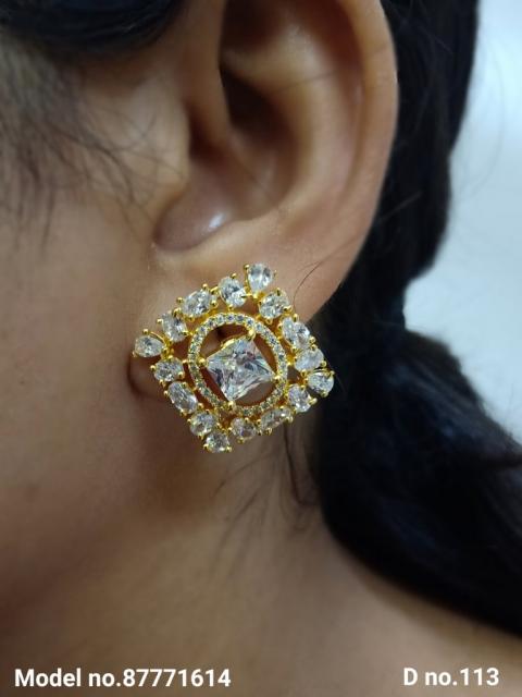 AAA star cut Zircon Earrings