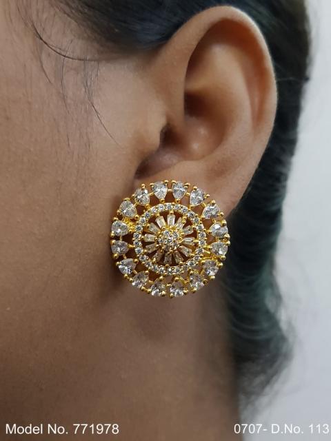 Crystal Zircon studs for Girls | Steal a mans Eye