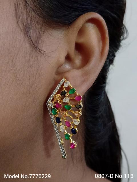 Indian CZ Earrings