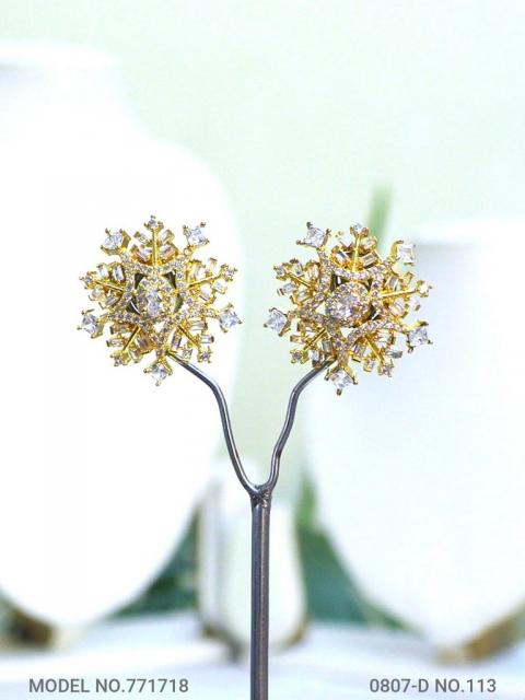 Indian CZ Earrings