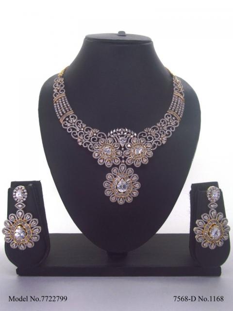 Traditional Cz Jewelry Sets