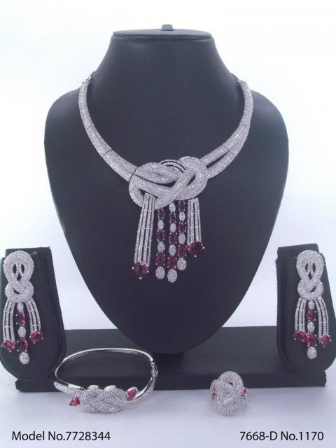 Original Zircon Necklace Set