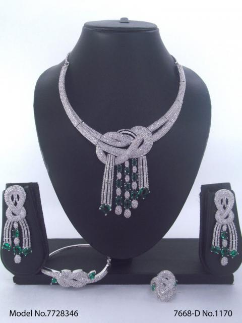 Original Cz Traditional Necklace