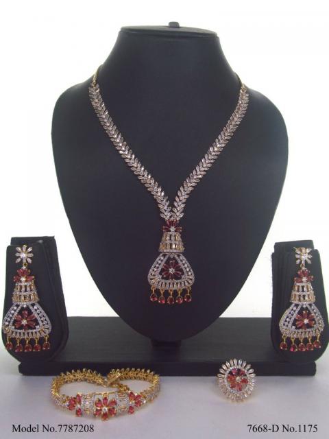 Original Zircon Necklace Set