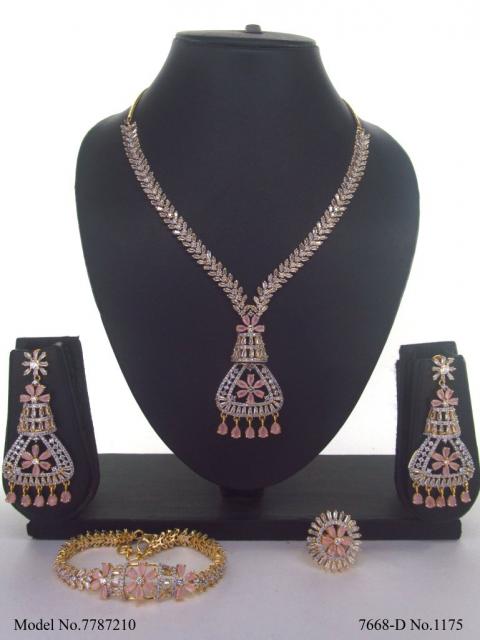 Original Cz Traditional Necklace