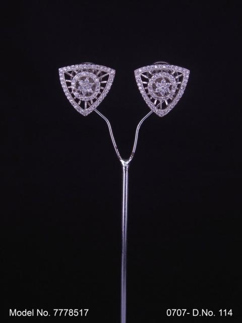 American Diamond Studs for a party