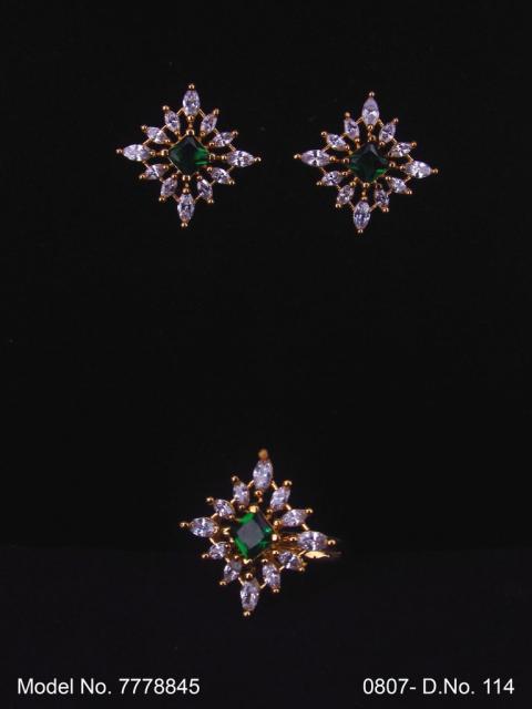 Earring With Finger Rings