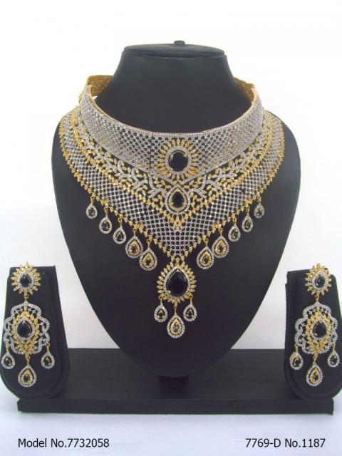 Choker Jewelry Set for Wedding Occasions