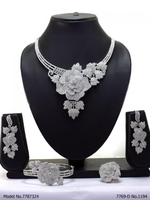 Original Cz Traditional Necklace