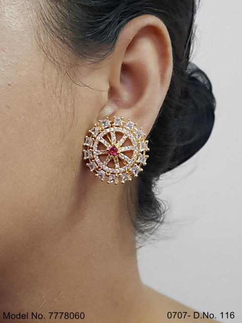 Stylish cz earrings | wholesale prices