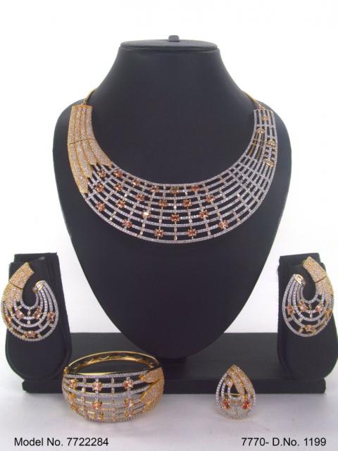 Gift Necklace Set in CZ