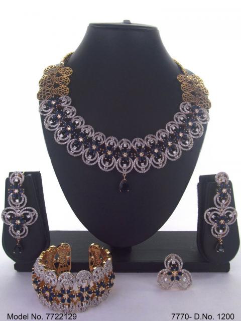 Imitation Diamond Cz Jewelry Set