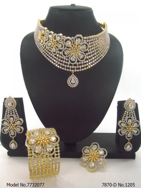 Cz Necklace Set | Original Zircons