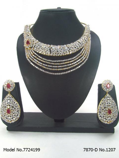 Original Zircon Necklace Set