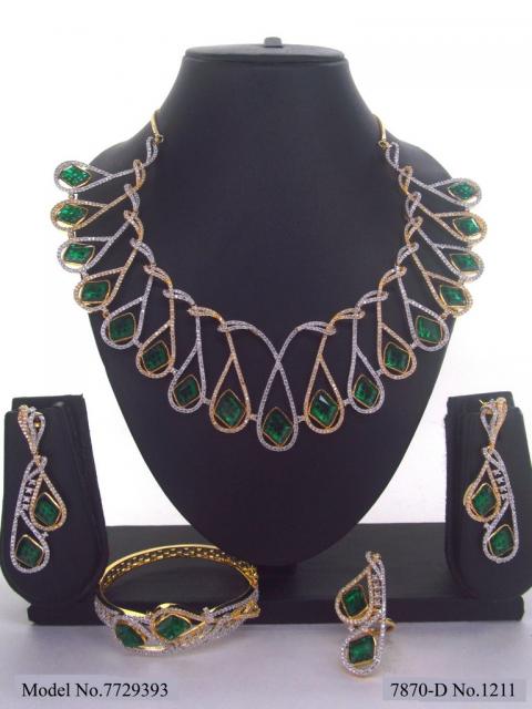 Traditional Cz Jewelry Sets