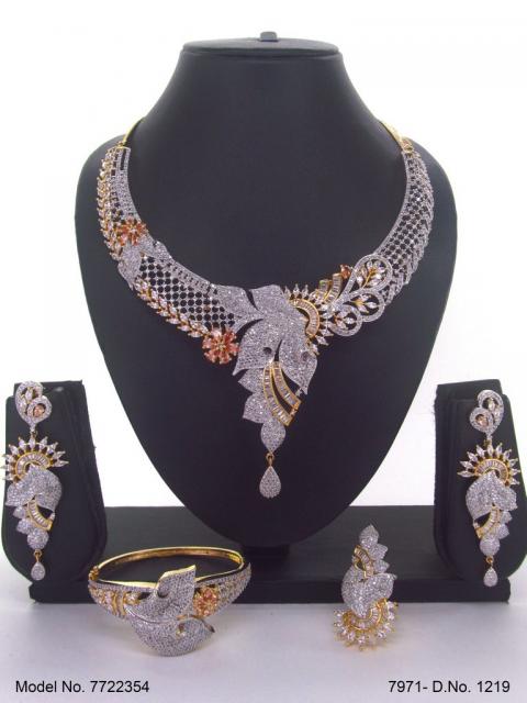 Original Zircon Necklace Set