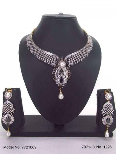 Original Cz Traditional Necklace