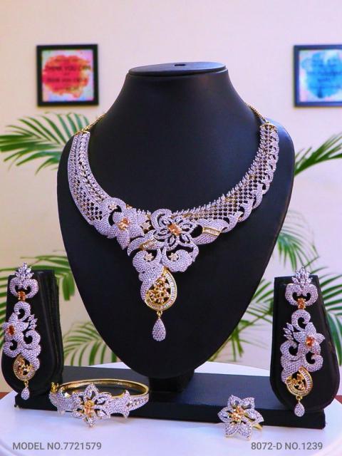 Original Zircon Necklace Set