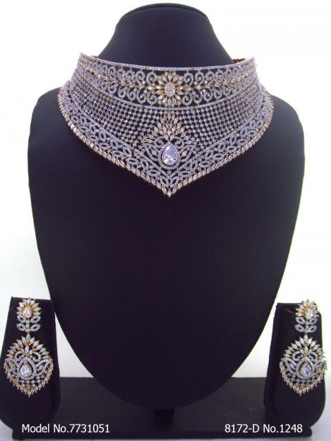 Cz Necklace Set | Original Zircons