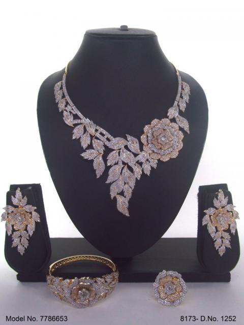 Gift Necklace Set in CZ