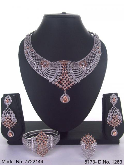 Gift Necklace Set in CZ