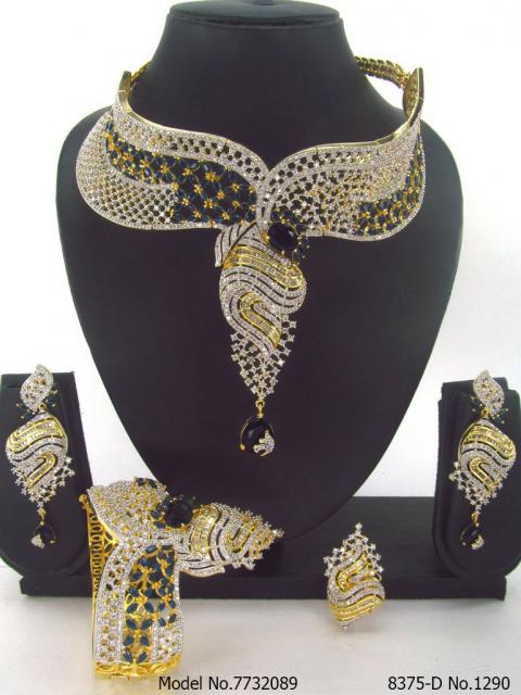 Real Zircon Fashion Jewelry Set