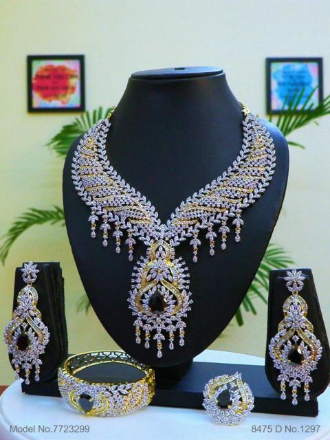 Traditional Cz Jewelry Sets