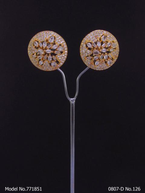 Classic Zircon Earrings