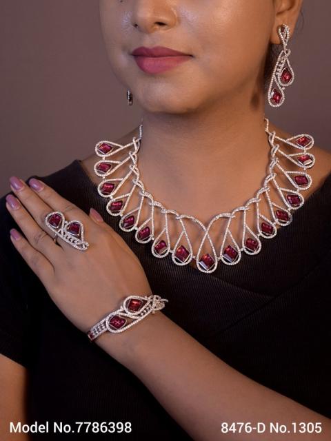 Traditional Cz Jewelry Sets