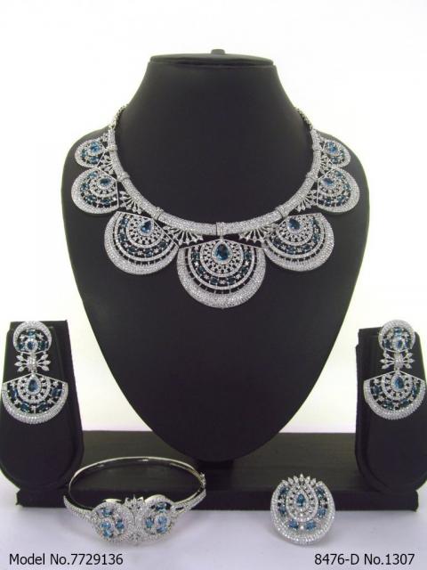 Traditional Cz Jewelry Sets