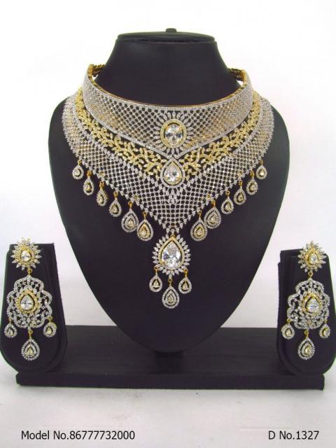 Artificial Diamond Cz Jewelry Set