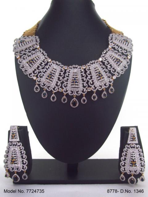 Original Zircon Necklace Set