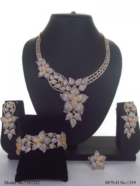 Original Zircon Necklace Set