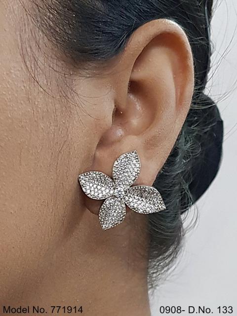 Popular Indian Handmade cz stud| top Earrings