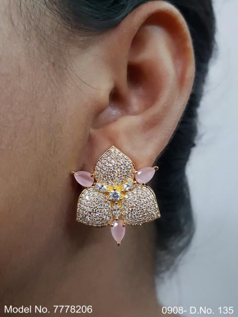 Crystal Zircon studs for Girls | Steal a mans Eye