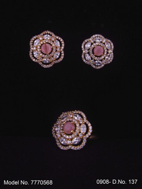 Earring With Finger Rings