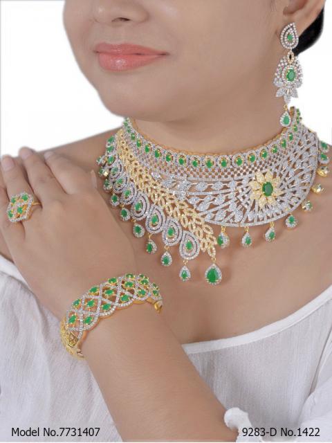 Cz Jewelry Set | Made in India