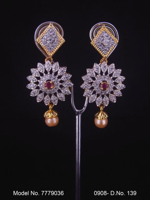 Indian Cz Earring preferred by Bollywood stars