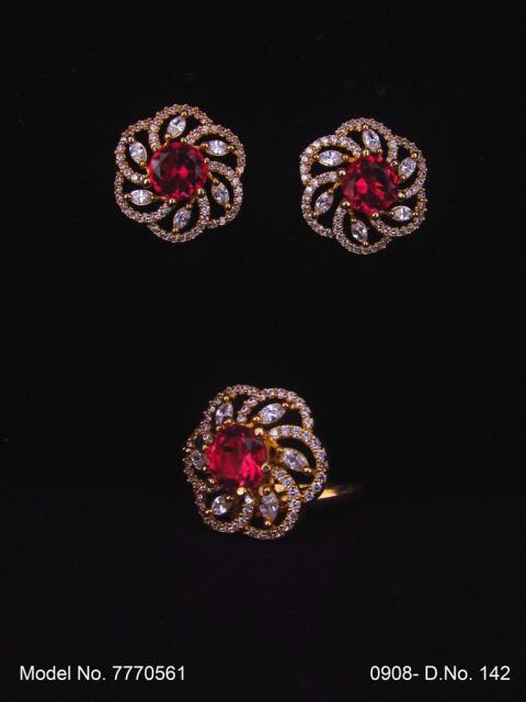 Earring With Finger Rings