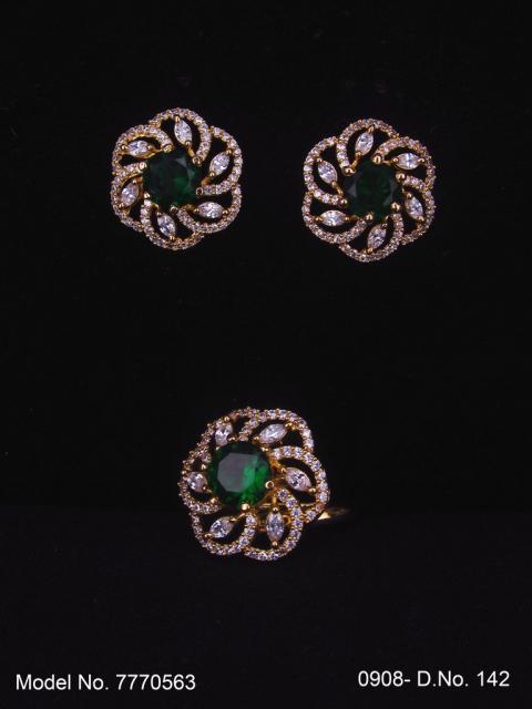 Earring With Finger Rings