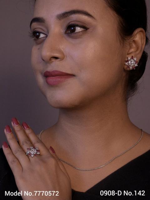 Earring With Finger Rings