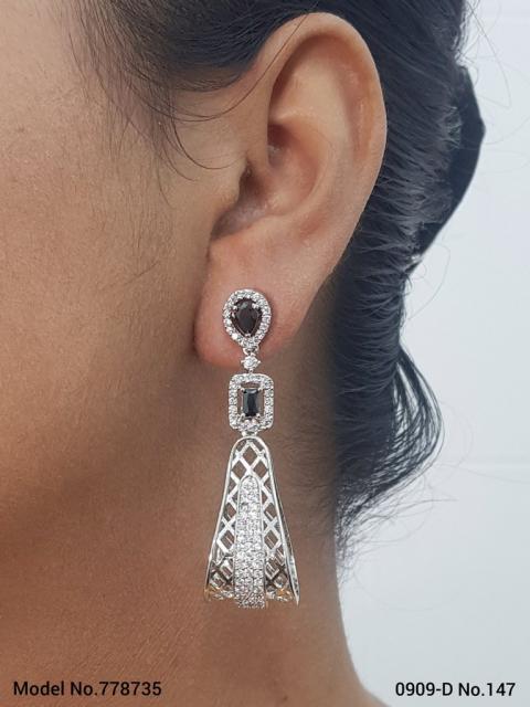 Zircon Earrings | Cz / AD Jewelry