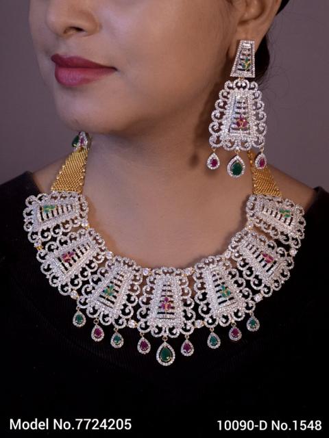 Original Cz Traditional Necklace