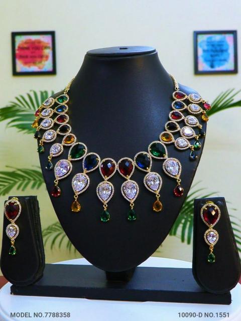 Original Zircon Necklace Set