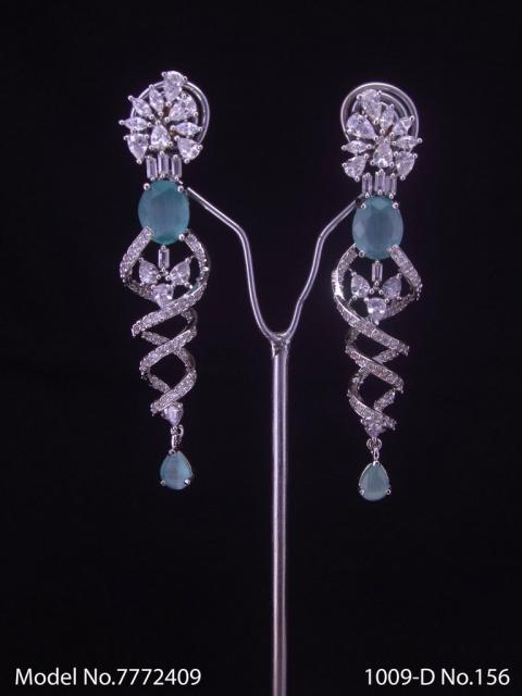Indian CZ Earrings