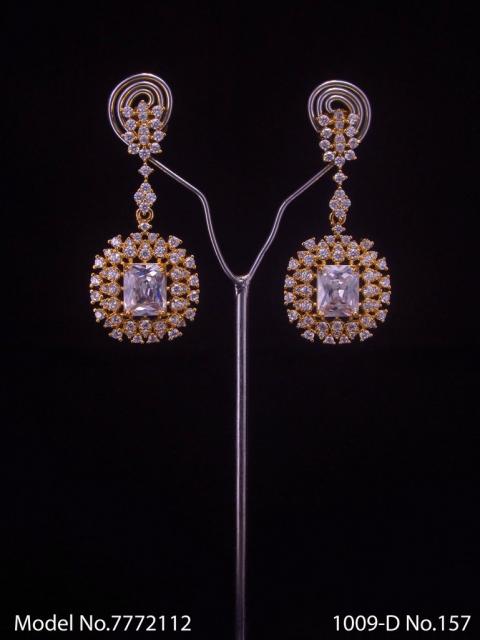 Indian CZ Earrings