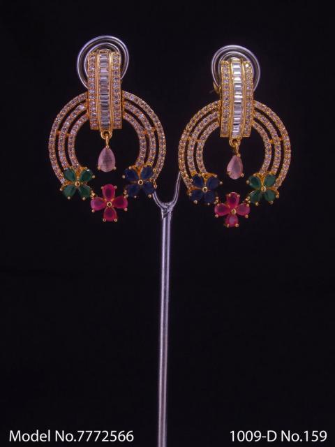 Indian CZ Earrings