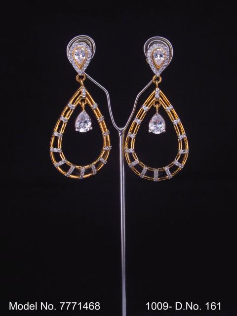 Cz Fashion Earrings | Handcrafted