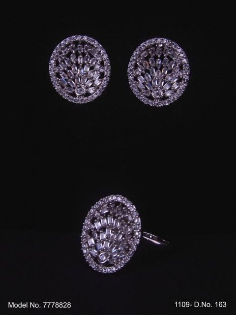 Earring With Finger Rings