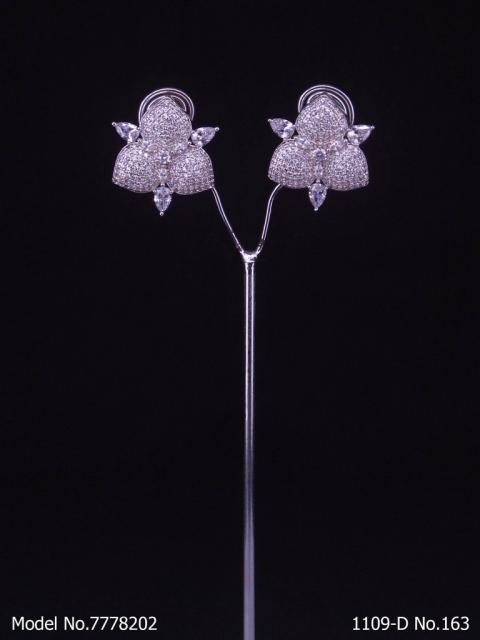 Ethnic Cubic Zirconia Earrings